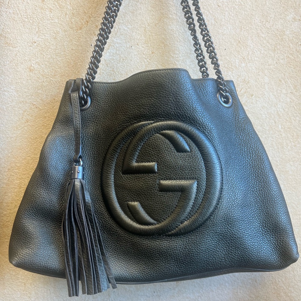 Gucci tote hobo bag